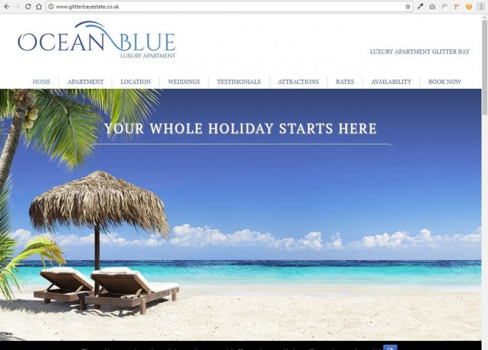 Ocean Blue, Glitter Bay