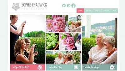 Sophie Chadwick – Photographer’s Web design