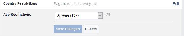 age restrictions