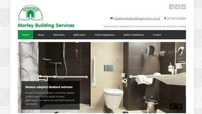 Small Business Responsive Web Design – Morley Building Services