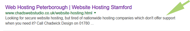 meta description