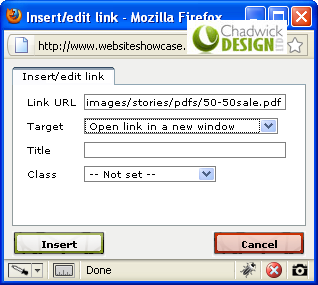 Add a link