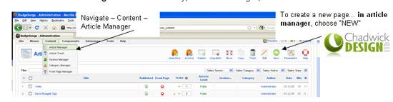 new-page New page pane