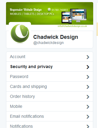 twitter security