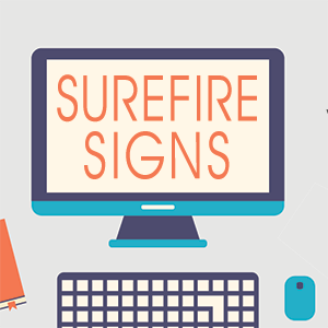 surefire signs update needed
