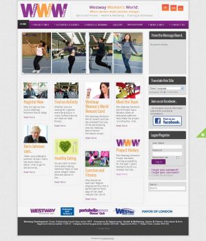 Westway Womens World Accessible Website